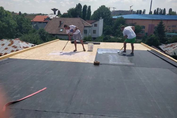 Flachdachabdichtung