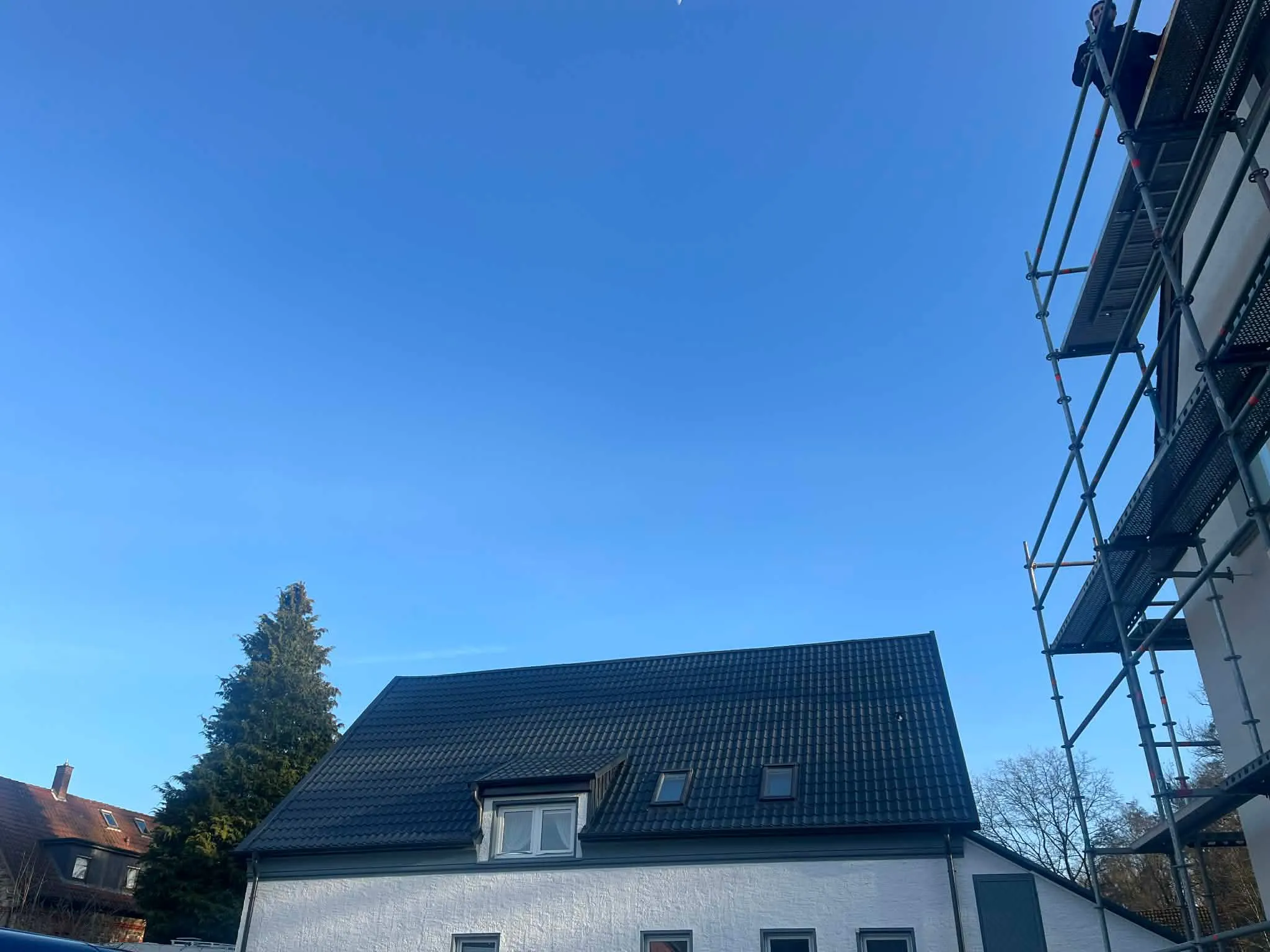 Nachher: Dachrinnenerneuerung