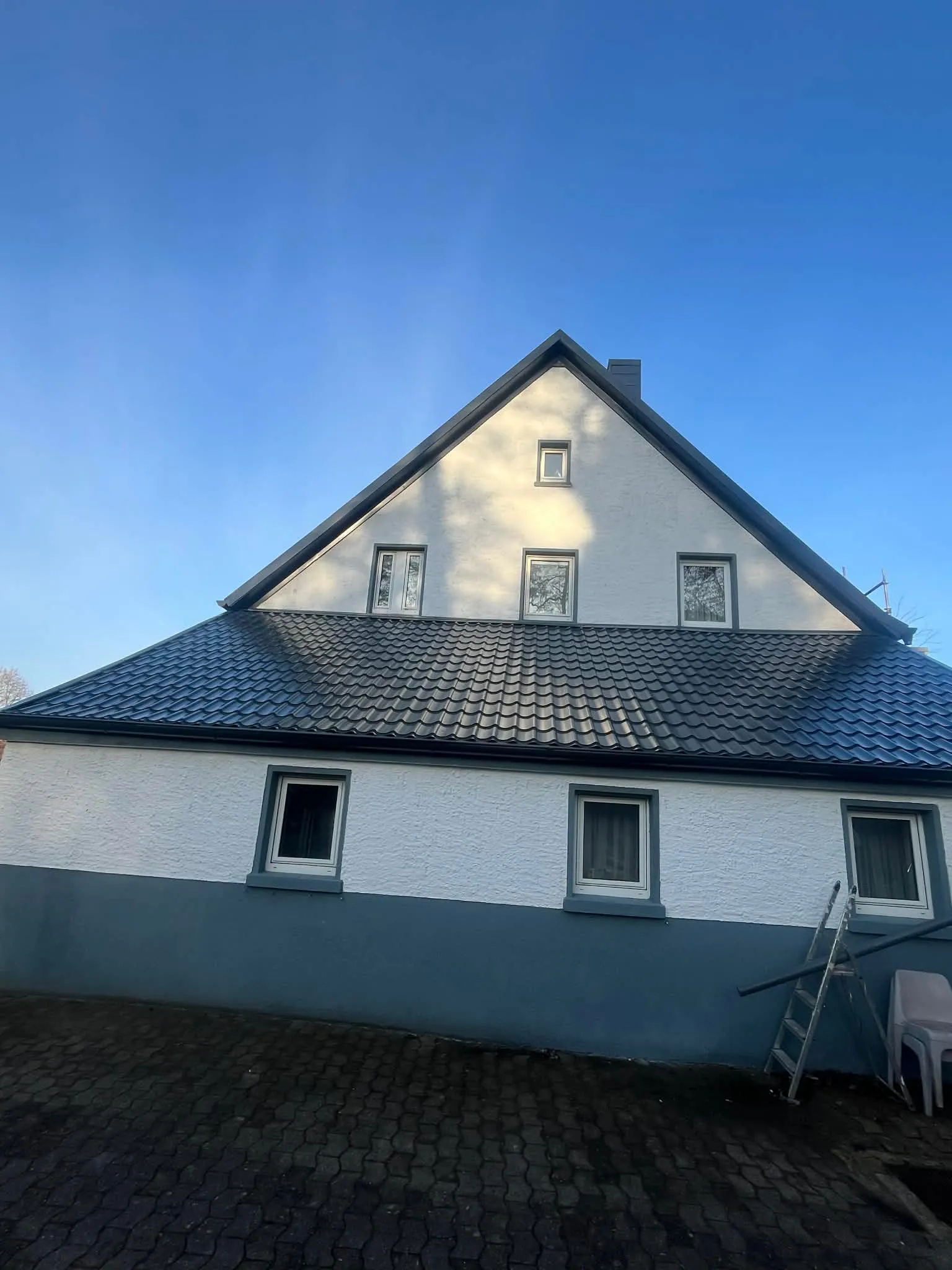 Nachher: Flachdachsanierung